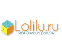 Логотип: LOLILU.RU интернет магазин детских игрушек