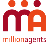 Логотип: MillionAgents