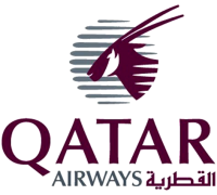 Логотип: Qatar Airways