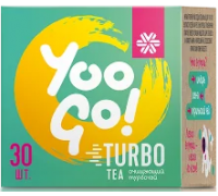 Логотип: Turbo Tea (Очищающий турбочай) - Yoo Gо Siberian Wellness