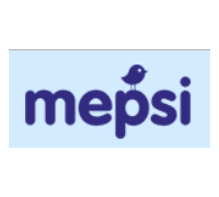 Логотип: Впитывающие одноразовые пеленки Mepsi